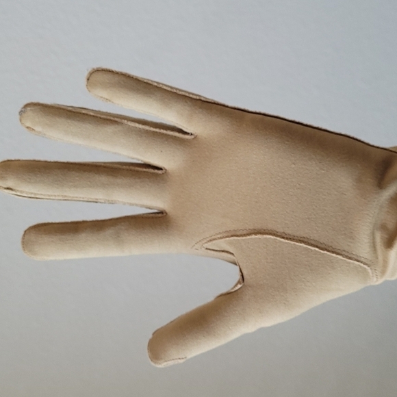 Vintage 1950s Cresendoe Leather Tailored Gloves - Picture 6 of 10